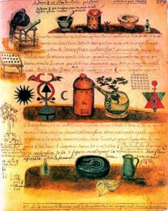 Quatrième page de l'alchimie de Nicolas Flamel-WEB