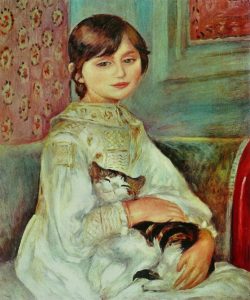 Renoir Julie Manet chat (002)